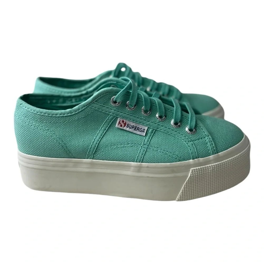 Superga | Shoes | Superga Womens 279 Linea Up And Down Platform Trainer ...